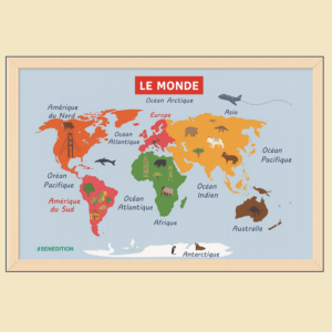 Carte du monde