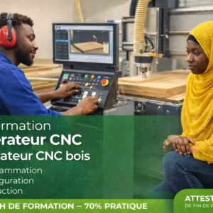 Inscription – Modélisation 2D/3D CNC (Présentiel)